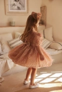 Kimi - Kinder-Minikleid mit Buffs und Zierschleife