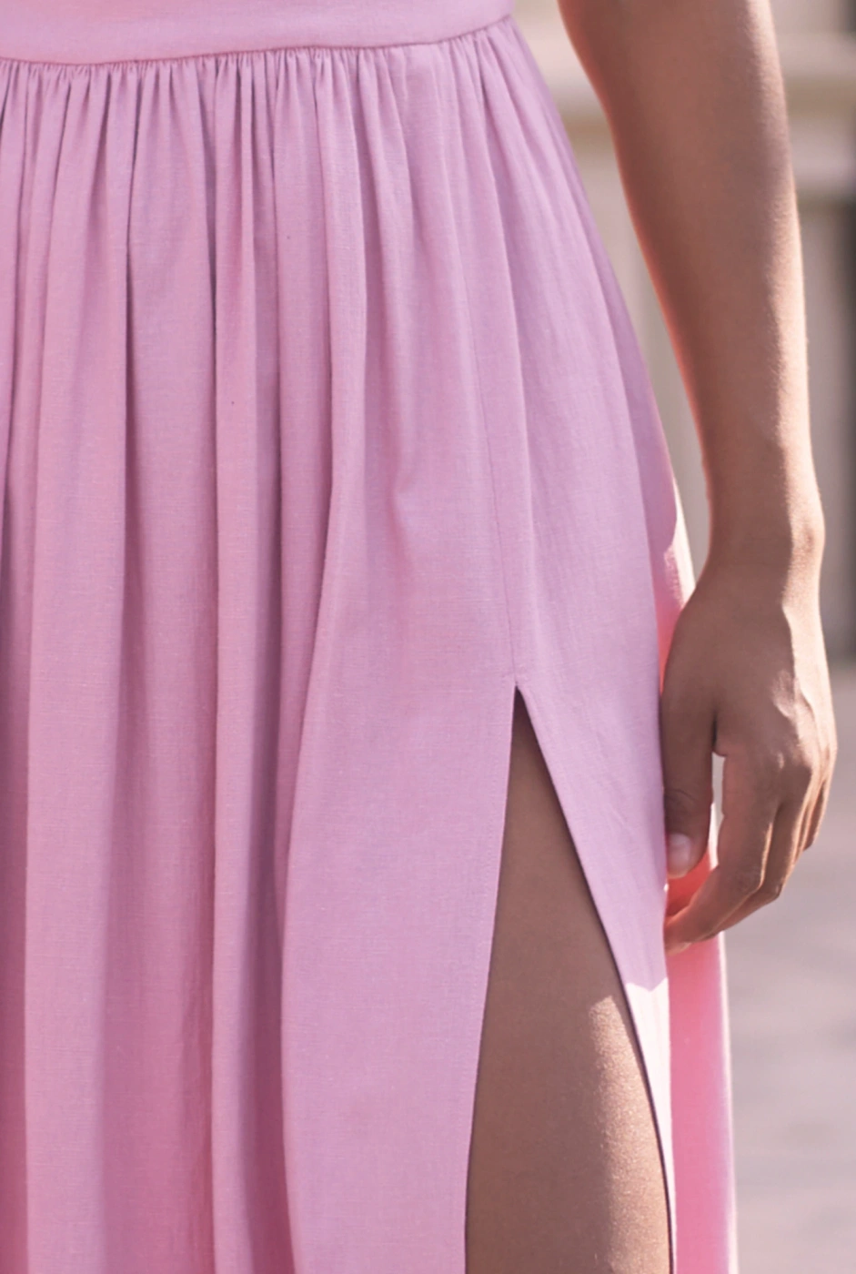 Kamalla Rosa - Harmonie von Rosa in einem Maxikleid