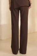 Padera – brown set: blouse + trousers