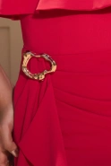Sodella – rotes Maxikleid im spanischen Stil