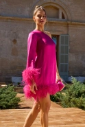 Pamela - asymmetrisches Minikleid