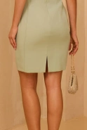 Marion - Elegant mint midi dress