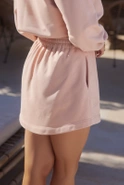 Mariko Set - Lose Bluse und Minirock mit eingenähten Shorts