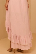 Ester Rosa Set - Sommerset aus rosa Baumwolle