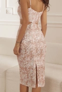Lupita - Sequin dress with open sides