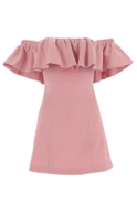 Isidora - Exklusives Minikleid in einem puderrosa Farbton