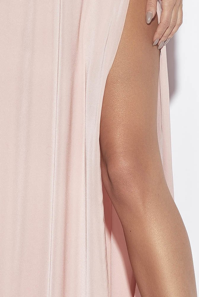 LINDA - PFIRSICHFARBENES KLEID
