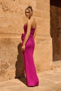 Marleta - Maxikleid mit Korsett und drapiertem Bügel