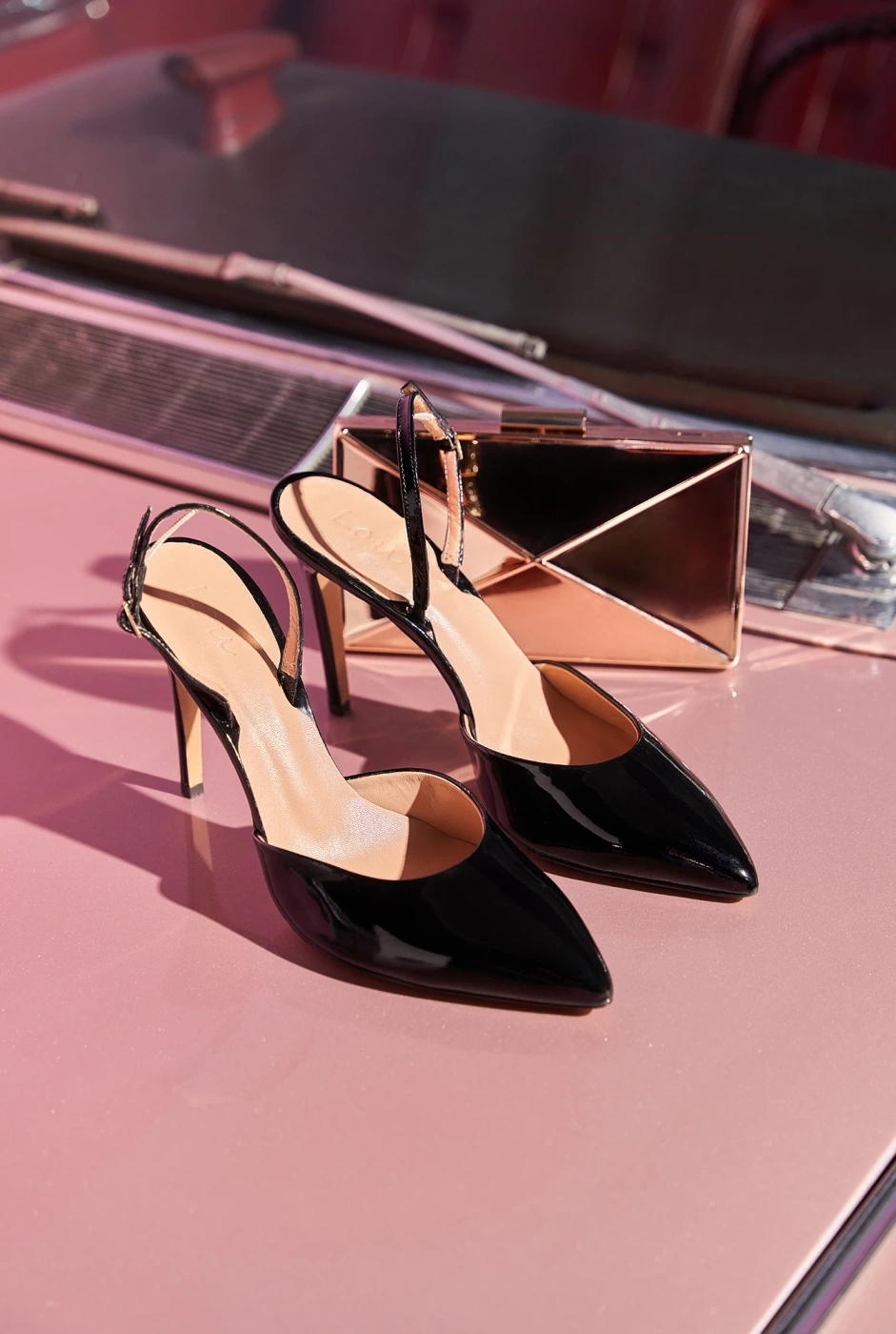 Real - bequeme Pumps aus Kalbsleder