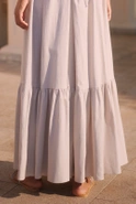 Kamalla Gray - maxi dress in a natural style