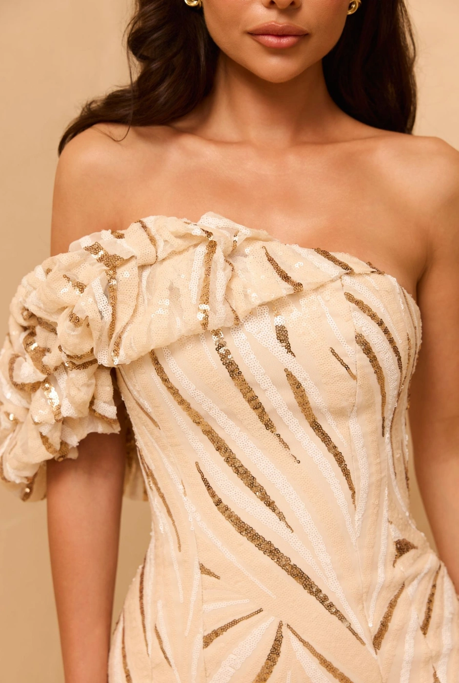 Tabita - Phänomenales Pailletten-Minikleid