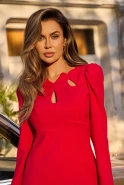 Biljana - Trapez-Minikleid mit Viskose