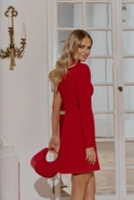 Handi - asymmetrical mini dress