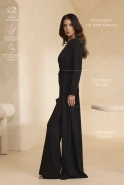 Castillo – black jumpsuit for taller women