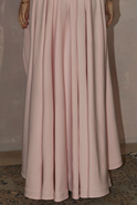 Bride - rosa langes Kleid