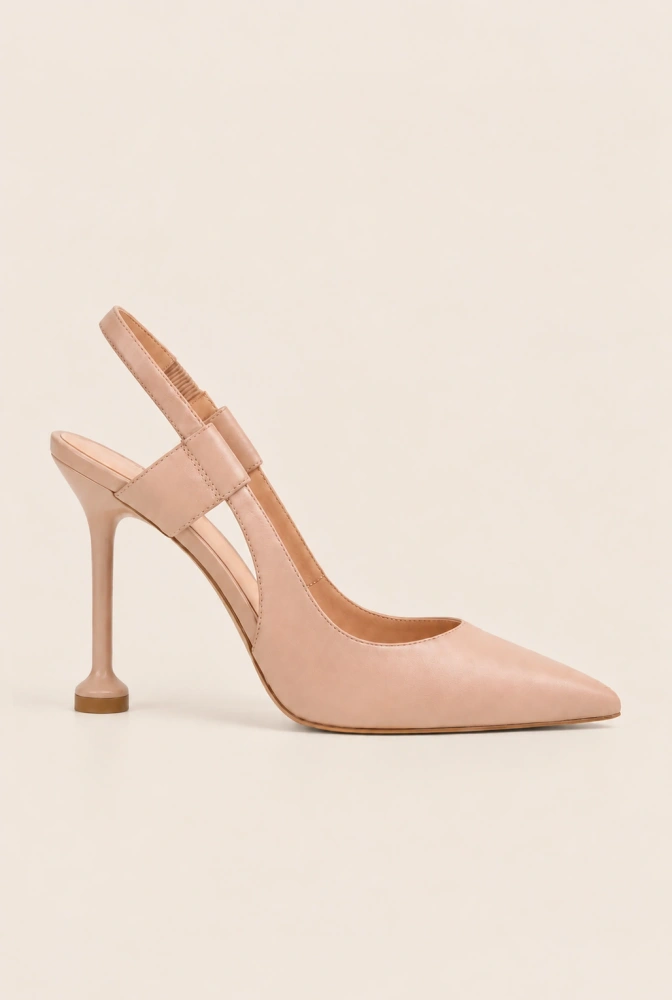 Rucci – Pumps in Nude mit schmalem Stilettoabsatz
