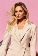 Luisa - beigefarbene Jacke