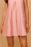 Toleda – mini dress with pearl straps
