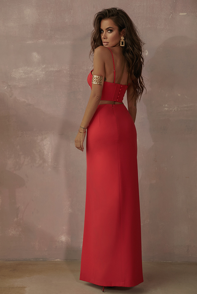 Donna Red Set - ein stylisches Duo in saftigem Rot