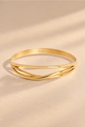 Nessy – Armband aus vergoldetem Edelstahl