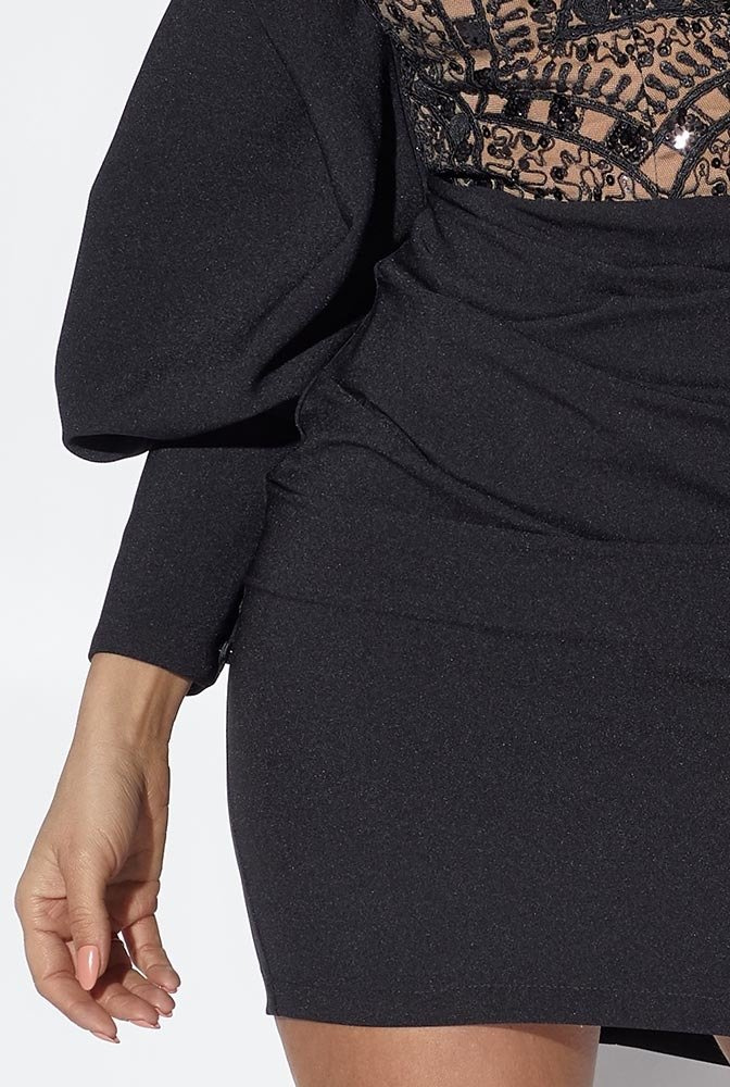 JACKIE - BLACK LACE DRESS