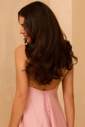 Toleda – mini dress with pearl straps