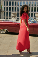 Fallon Rot - Maxikleid im klassischen Rot