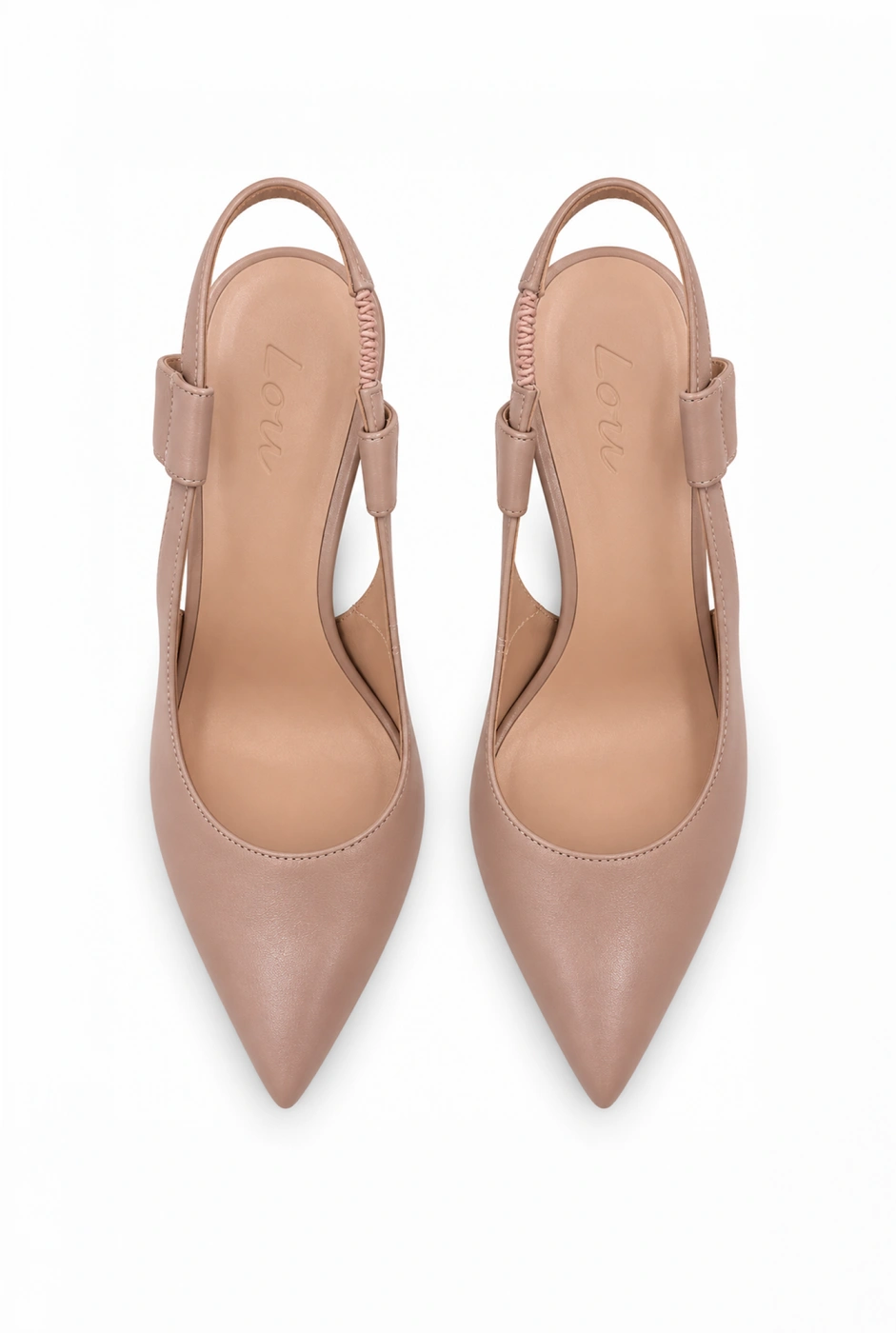 Rucci – Pumps in Nude mit schmalem Stilettoabsatz