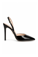 Real - comfortable calfskin pumps