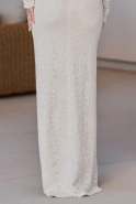 Henrietta – cream set: top + skirt