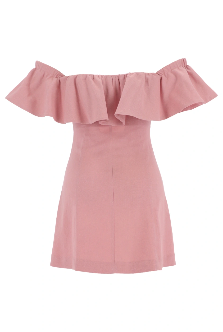 Isidora - Exklusives Minikleid in einem puderrosa Farbton