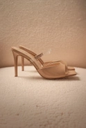 Zuhal - patent leather stilettos with transparent strap
