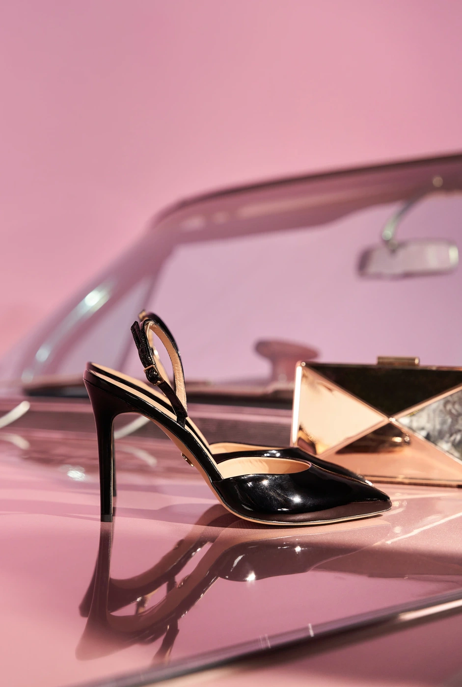 Real - bequeme Pumps aus Kalbsleder