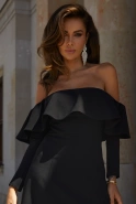 Kilian - Schwarzes spanisches Minikleid
