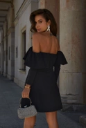Kilian - Black Mini Spanish Dress