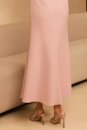 Vendula – pink maxi dress with loose sleeves