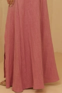 Vernon - Asymmetrisches Set in Dirty Pink