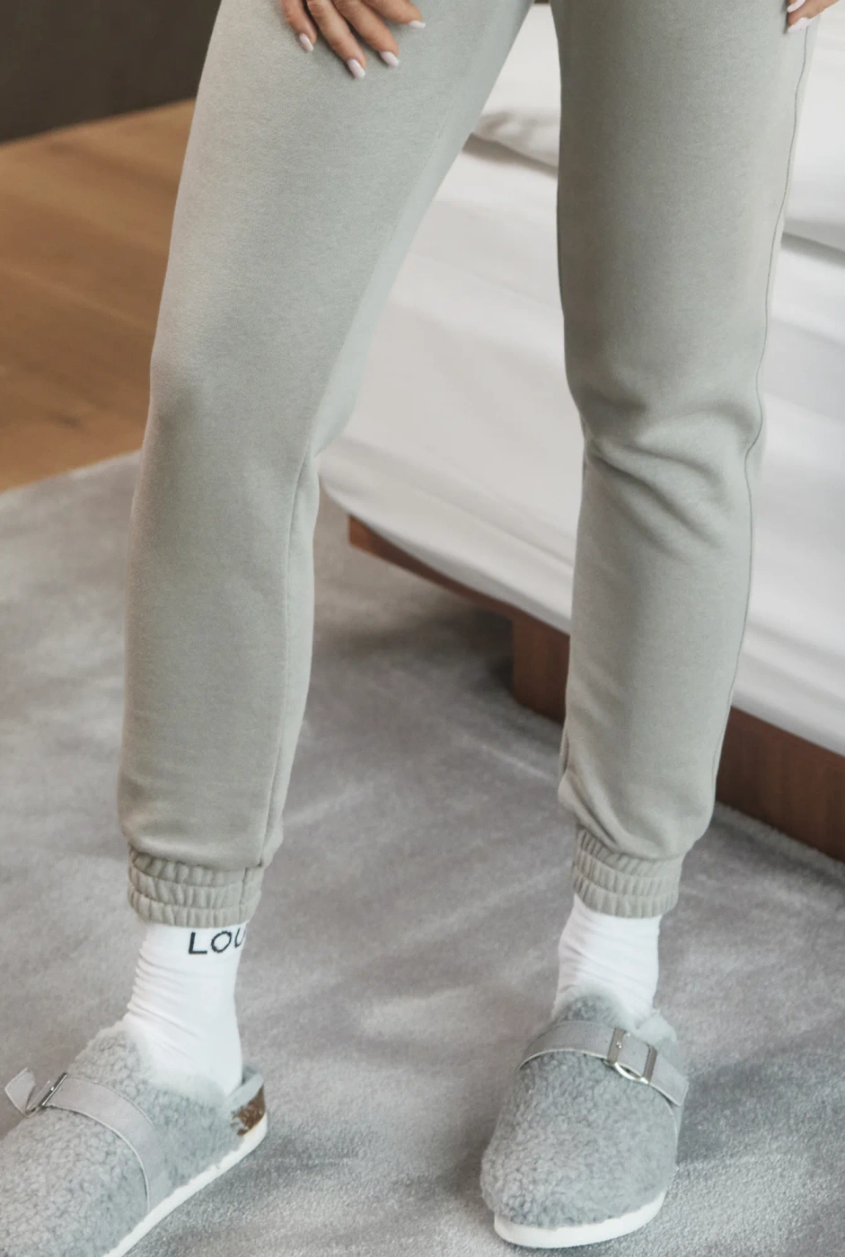 Zorca Hosen - Aschgrau, Elastische Hosen