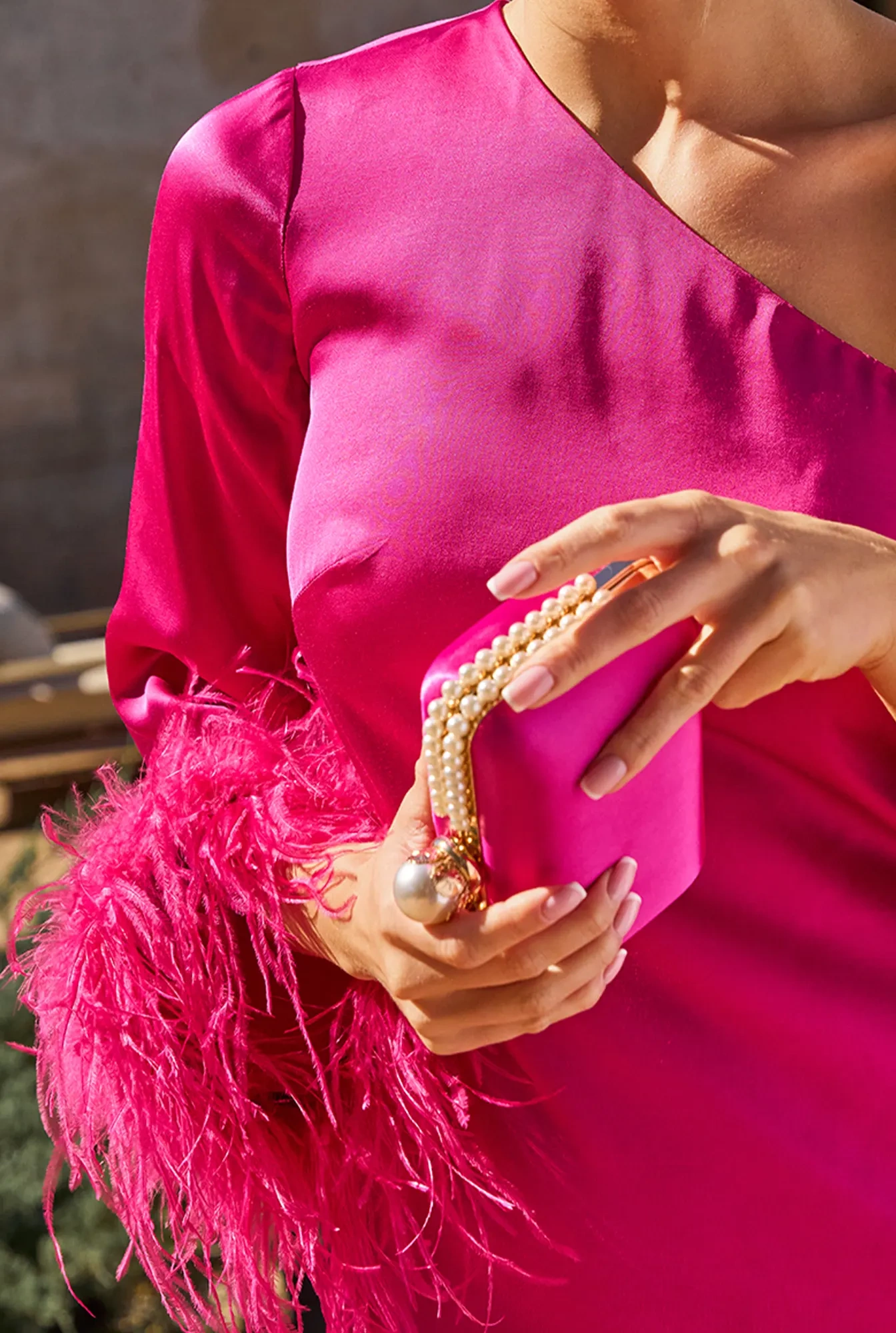 Pamela - asymmetrisches Minikleid