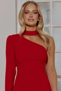 Handi - asymmetrical mini dress