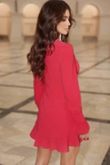 Hoshi - Rotes Rüschenkleid