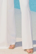 Puerto – elegante Hose in Off-White