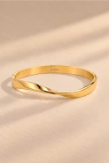 Noya – Armband aus vergoldetem Edelstahl