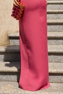 Fausta - Korsettkleid mit Federn