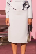 Modesta - Midikleid mit Schößchen