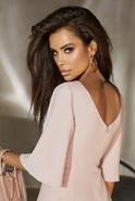 Hazel - geometric mini in delicate pink