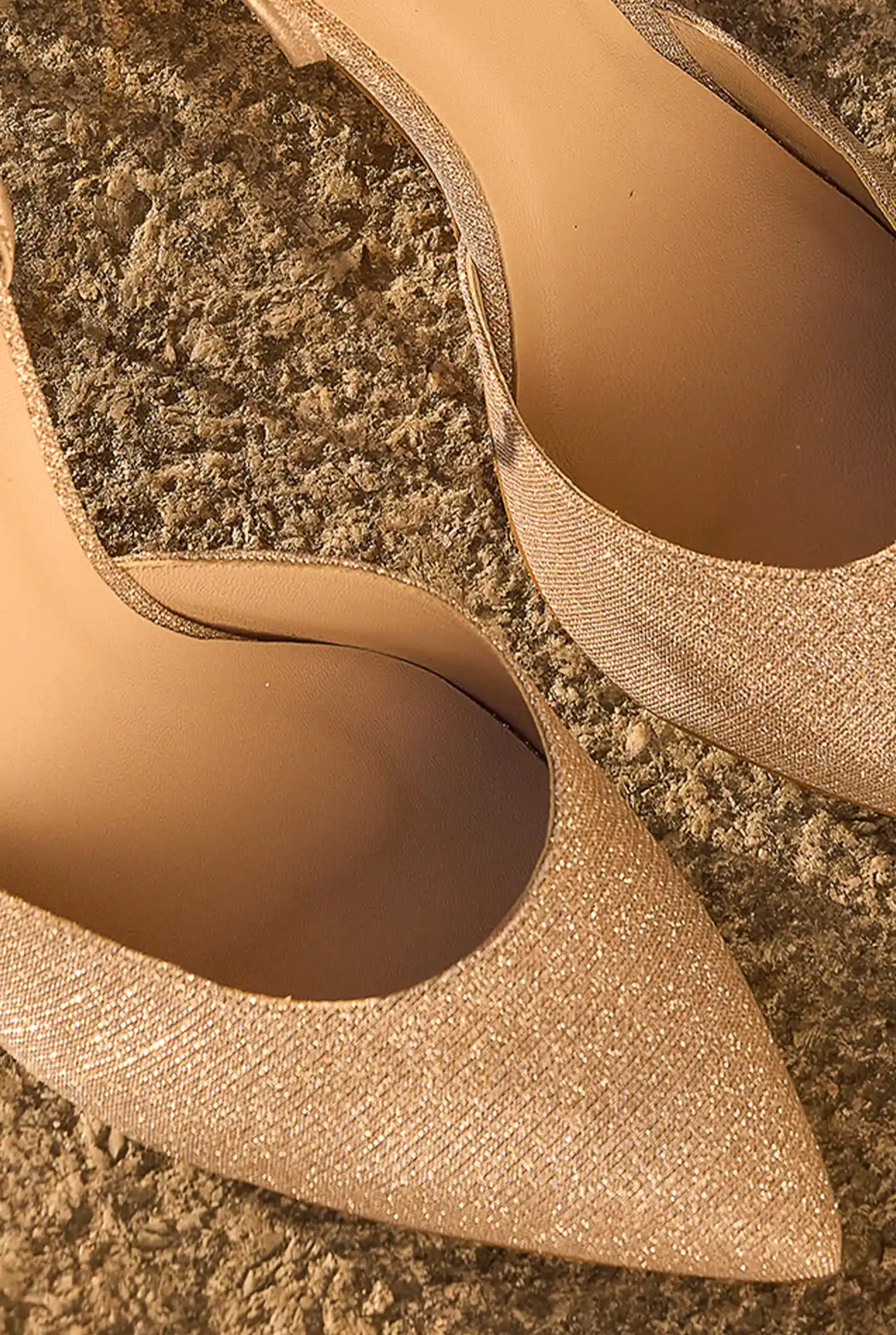 Shine - stilettos with ties