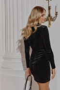 Nuna - Sensual Black Mini Dress