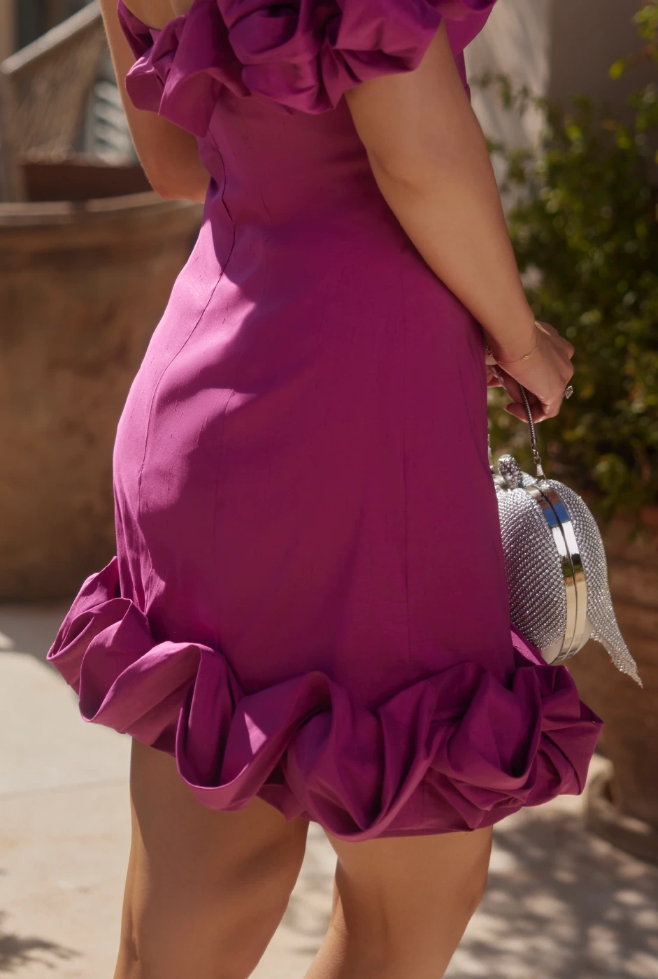 Glenn - Mini dress with ruffles