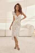 Verity - Exklusives Kleid mit Tupfen